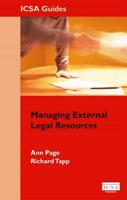 Managing External Legal Resources