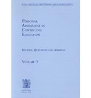 Personal Assessment in Continuing Education