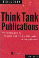 Directory of Think Tank Publications