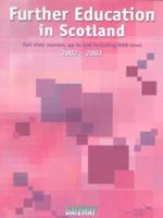Further Education in Scotland 2002-2003