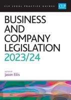 Business and Company Legislation 2023/2024