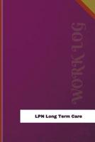 LPN Long Term Care Work Log