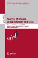 Analysis of Images, Social Networks and Texts : 9th International Conference, AIST 2020, Skolkovo, Moscow, Russia, October 15-16, 2020, Revised Selected Papers