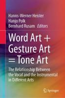 Word Art + Gesture Art = Tone Art
