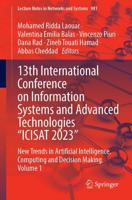 13th International Conference on Information Systems and Advanced Technologies "ICISAT 2023"