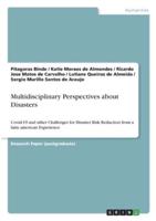 Multidisciplinary Perspectives About Disasters