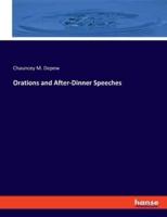 Orations and After-Dinner Speeches