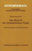 Das Buch E Der Aristotelischen Topik