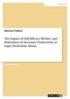 The Impact of Self-Efficacy, Welfare, and Motivation on Secretary Productivity at Lagos Secretariat, Alausa
