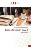 Édition Sirojiddin Sayyid
