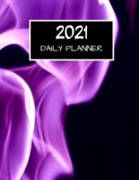 2021 Daily Planner: Big Daily Planner Including Calendar, Checklist, Priorities, To Do List &amp; Notes