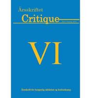 Arsskriftet Critique VI