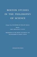Proceedings of the Boston Colloquium for the Philosophy of Science,1962-1964