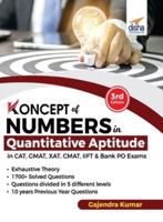 Koncepts of Numbers in Quantitative Aptitude in CAT GMAT XAT CMAT MAT & Bank PO 3rd Edition
