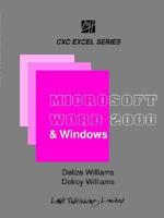 Microsoft Word & Windows for CXC Students & Beginners