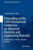 Proceedings of the 12th International Conference on Advanced Materials and Engineering Materials