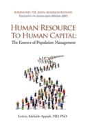 Human Resource to Human Capital