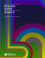 London College of Music Acoustic Guitar Handbook Grade 4 from 2019