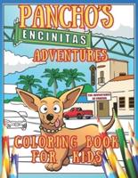 Pancho's Encinitas Adventures, Cute Dog Coloring Book Exploring Encinitas California