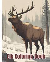 Elk Coloring Book