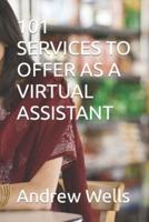 101 Services to Offer as a Virtual Assistant