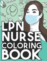 LPN Nurse Coloring Book