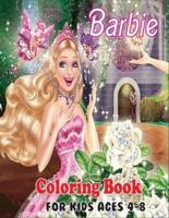 Barbie Coloring Book for Kids Ages 4-8