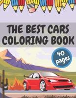 The Best Cars Coloring Book