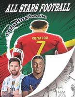 World All Stars Football Coloring Book