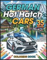 German Hot Hatch Cars Coloring Book