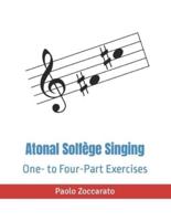 Atonal Solfège Singing