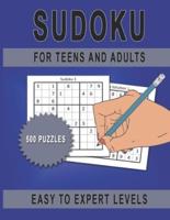 Sudoku For Teens And Adults