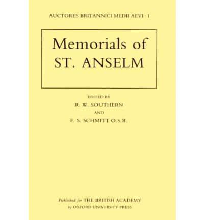 Memorials of St. Anselm