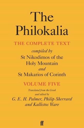 The Philokalia. Vol. 5