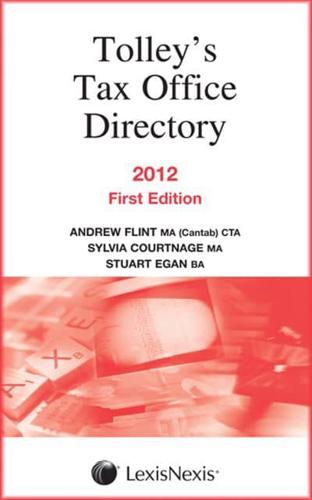 Tax Office Directory 2012, First Edition