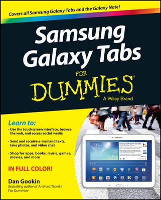 Samsung¬ Galaxy Tabs for Dummies¬