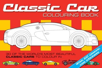 Classic Car Colouring Book