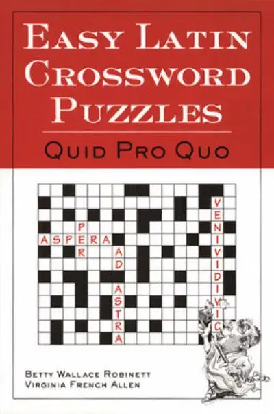 ISBN: 9780844284460 - Easy Latin Crossword Puzzles