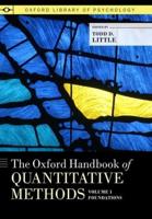 The Oxford Handbook of Quantitative Methods. Volume 1 Foundations