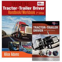 Trucking: Tractor-Trailer Driver Handbook/Workbook & Web Based Training (WBT) Course Bundle