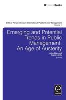 Emerging and Potential Trends in Public Managment