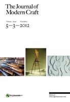 The Journal of Modern Craft