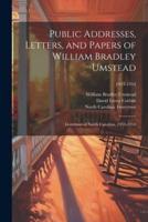 Public Addresses, Letters, and Papers of William Bradley Umstead