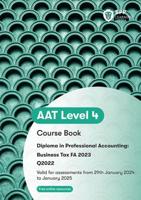 AAT Business Tax. Course Book