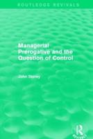 Managerial Prerogative and the Question of Control