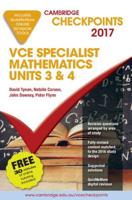 Cambridge Checkpoints VCE Specialist Mathematics 2017 and Quiz Me More
