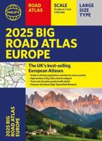2025 Philip's Big Road Atlas Europe