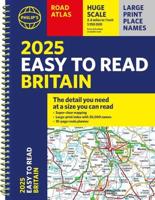 2025 Philip's Easy to Read Road Atlas Britain